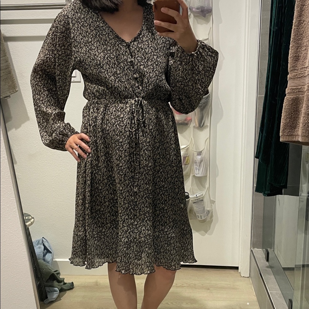 Mikarose lined Floral Dress